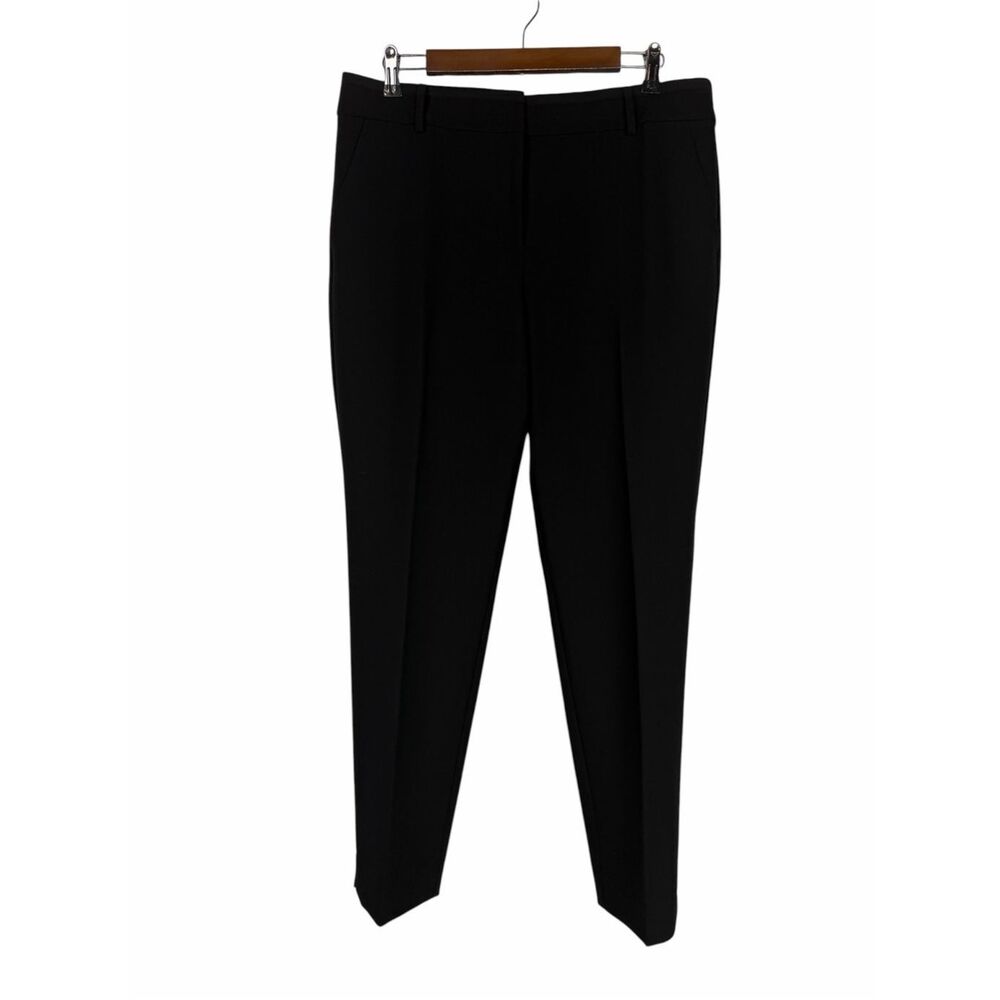 Talbots Women’s Hampshire Ankle Pant Black size 12